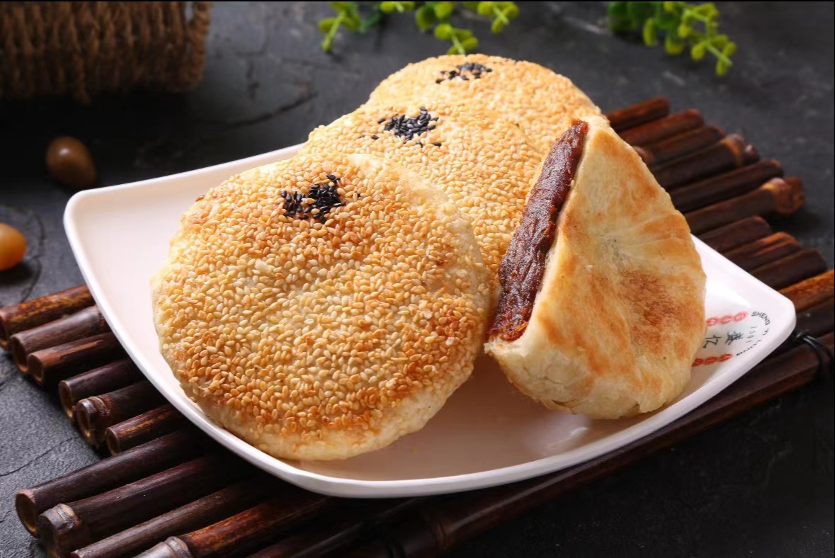 豆沙燒餅