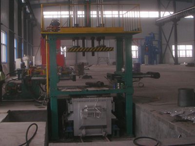 JS45 series metal sand mold dual station low-pressure casting machine